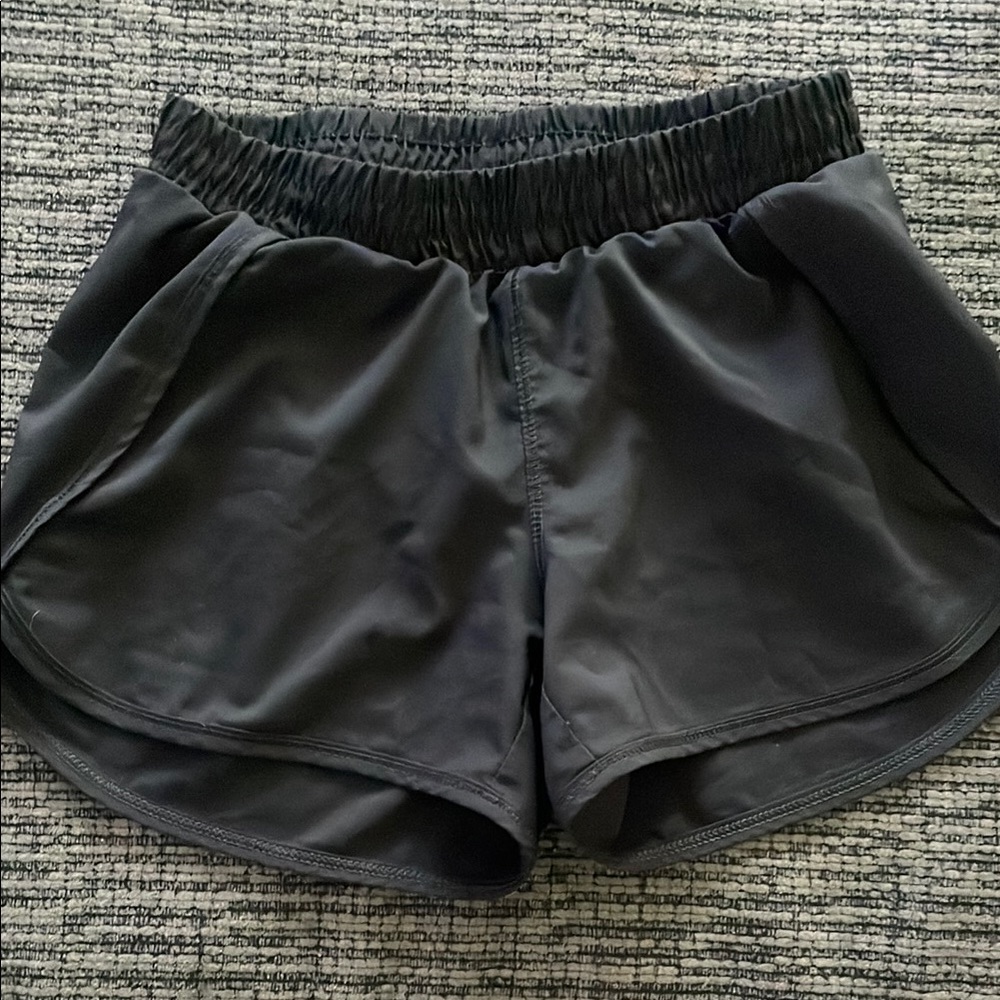 All in Motion Black Performance Shorts Moisture-Wicking Girls Athletic Shorts